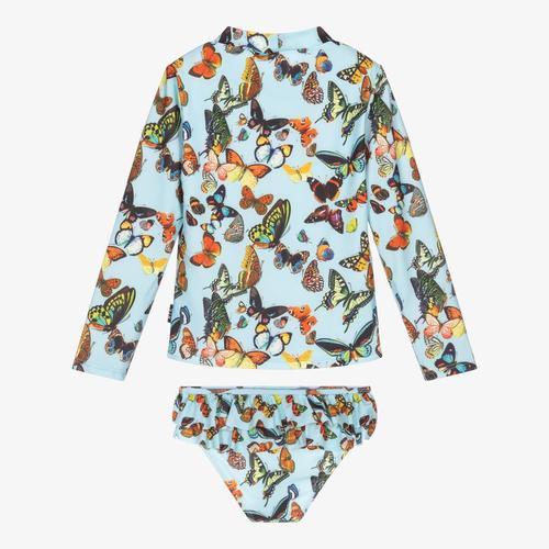 儿童女童泳衣防晒长袖冲浪服游泳运动服沙滩裤泳衣厂来图做货工厂
